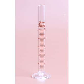 Målesylinder 10 ml med helletut
