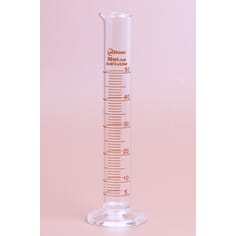 Målesylinder 50 ml med helletut