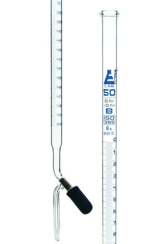 Byrette 50ml med teflonhane