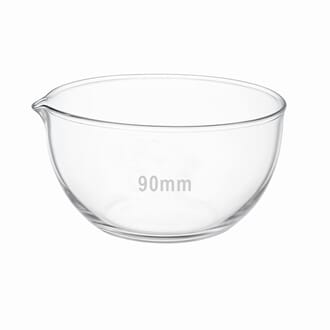 Glasskål med helletut, Ø 90 mm, 6 stk