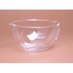 Glasskål med helletut diameter 150 mm, pk. á 2 stk