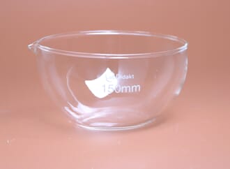 Glasskål med helletut diameter 150 mm, pk. á 2 stk