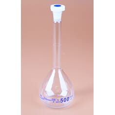 Målekolbe med propp, 500 ml