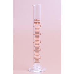 Målesylinder 25 ml med helletut