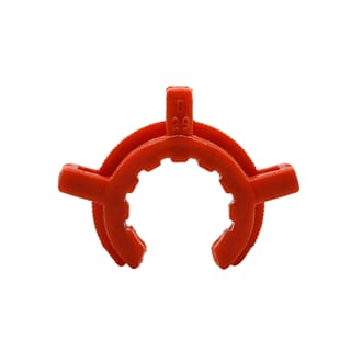 Clips til sliputstyr, rød  NS 29/32, pk á 10 stk