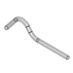 Glassrør H gassoppsamling, pk a 10