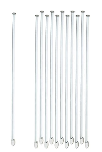 Glasstav, rørepinne 300 mm