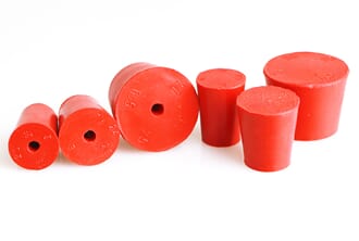 Gummipropp Ø16/20 mm med 1 hull