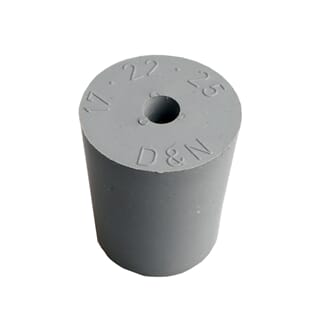 Gummipropp Ø17/22 mm med hull