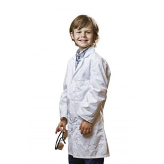 Laboratoriefrakk, 4XS, 6-10 år