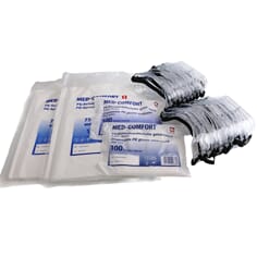 Verneutstyr, klassesett med briller, forkle og hansker