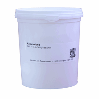 Kaliumklorid, 99 %, 250 g