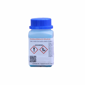 Kobber(II)klorid dihydrat, 250g