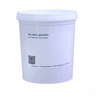 Kull, aktivt, granulert, 200 g