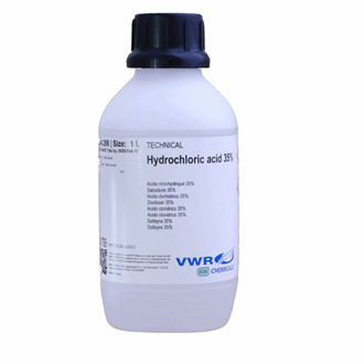 Saltsyre, 35 % konsentrert, 1000 mL
