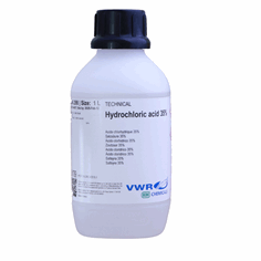 Saltsyre konsentrert 1000 ml