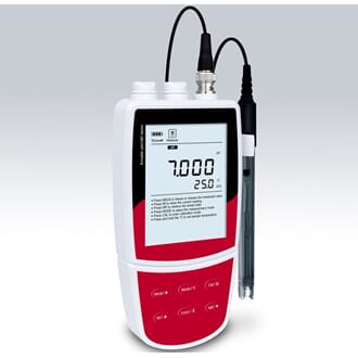 pH-meter, digitalt med stort display
