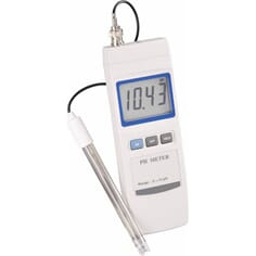 Digitalt pH-meter inkludert elektrode
