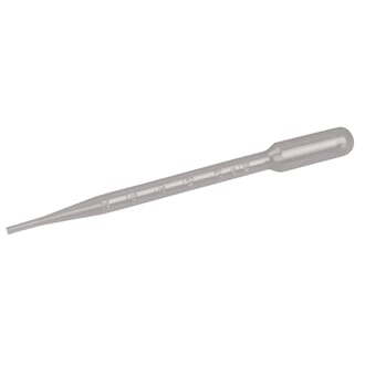 Pipette i plast, 3 ml, 100 stk