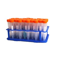 Reagensrør med skrulokk, gradert 10 ml, 100 stk