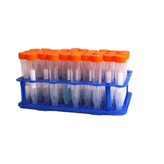 Reagensrør med skrulokk, gradert 10 ml, 100 stk