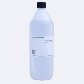 Demineralisert vann, 1000 mL