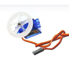 360 Digital Servo EF90D, med hjul og dekk