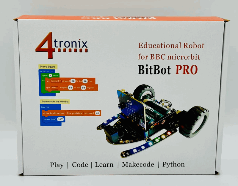 Bitbot Mini Bit BitBot PRO for micro:bit - LabDidakt