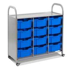 Oppbevaringsvogn, trippel Gratnells