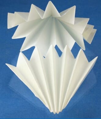 Foldefilterpapir, Ø 150 mm, pk. á 100 atk