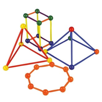 Geometrimodeller, byggesett (330 deler)
