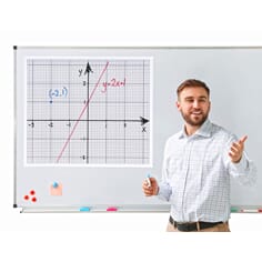 Rutesystem til tavle 70x60 cm