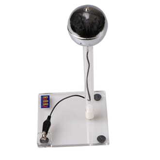 Utladerkule på stang og baseplate