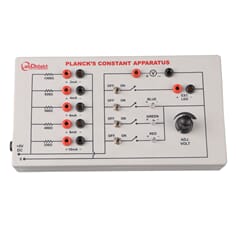 Planck`s konstant apparat med tre lysdioder