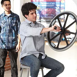 Gyroskop, sykkelhjul