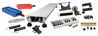 System med Smart Carts, plastbane 1 m og utstyr