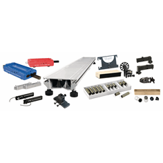 System med Smart Carts, plastbane 1 m og utstyr