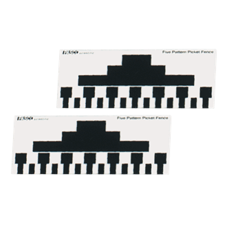 Picket fence til dynamikkvogn, 2 stk