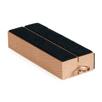 Friksjonskloss i tre