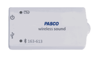 Lydsensor, trådløs, oppladbar opptil 100 kHz