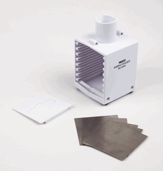 Prøveholder for GM-sensor