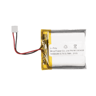 Erstatningsbatteri 1000mAH, til trådløse sensorer