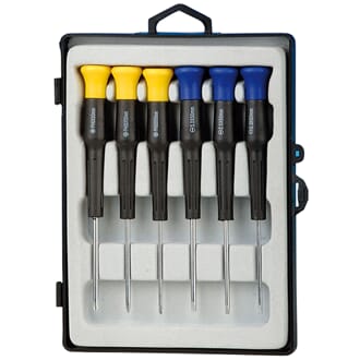 Skrutrekkersett, presisjon