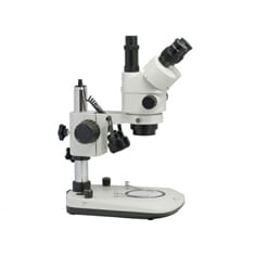 Stereolupe med trinnløs forstørrelse, trinokulært